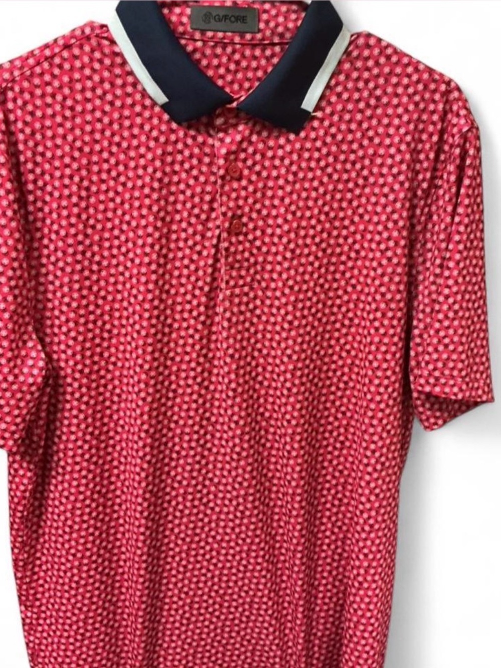 G/Fore Golf Polo ‘Triple G’s’ Medium